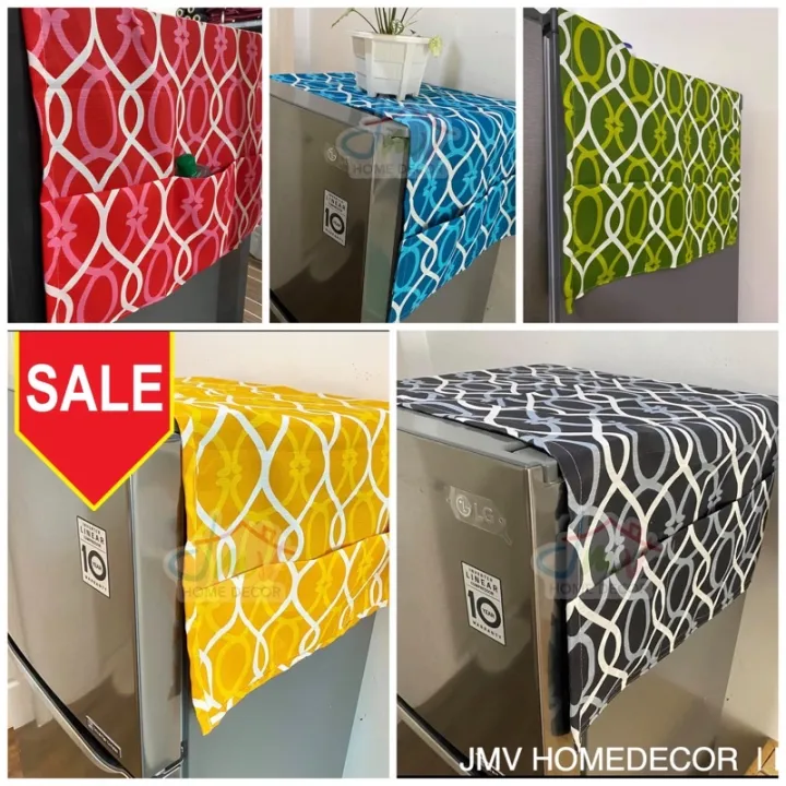 Ref Cover DSpiral (Refrigerator Dust Cover) with Pockets Lazada PH