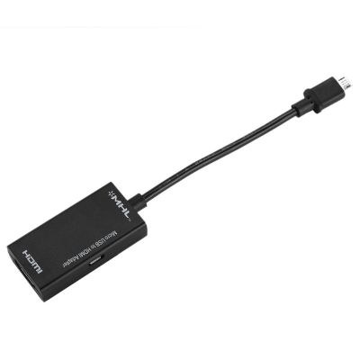 อะแดปเตอร์ Micro USB to HDMI Adapter Stereo Sound HDMI Video