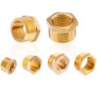 ❂ Brass Adapter Fitting BSP Reducing Hexagon Bush Bushing Male to Female Connector Fuel Water Gas Oil 1/8 quot; 1/4 quot; 3/8 quot; 1/2 quot; 3/4 quot; 1 quot;