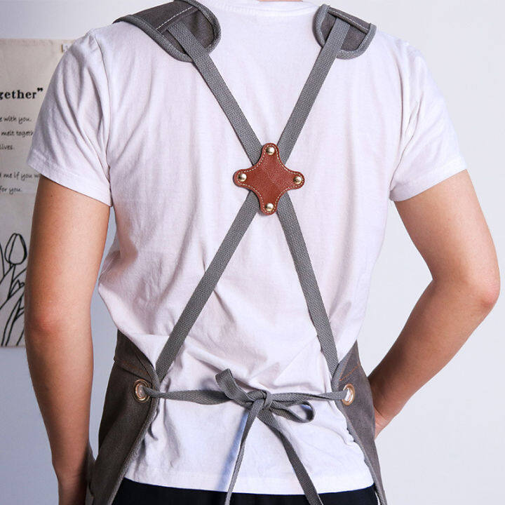 roast-coffee-apron-attendant-work-clothes-carpenter-apron-canvas-work-apron-barber-apron-restaurant-work-apron