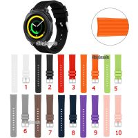 ☇✘ 20mm miękki silikonowy pasek do zegarka pasek do Samsung Galaxy zegarek aktywny/Active2 40mm 44mm /Watch3 41mm/ 42mm/Sport R600/Gear sport