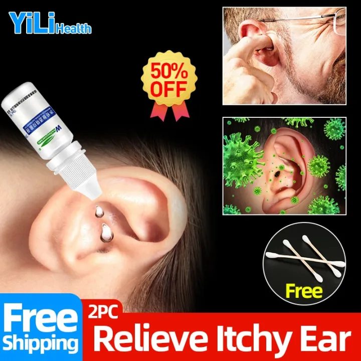 Ear Drops Otitis Externa Fungal Infection Salicylic Acid Alcohol Remover Earwax Cerumen Ears