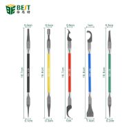 BST-70 5 in 1 High Toughness CPU Crowbar Removing Glue Cleaner Mobile Phone Motherboard BGA Chip Disassembly Tool Pry Knife Tool Sets