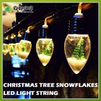 Vff หลอดไฟประดับเกล็ดหิมะ LED คริสต์มาสโคมไฟคริสต์มาสไฟประดับสายไฟตกแต่งต้นไม้คริสต์มาส