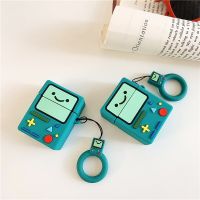 [SOSO 3C accessories] 3D การ์ตูน BMO ซิลิโคนสำหรับ AirPods Pro 2 1ป้องกันบลูทูธหูฟังปกคลุมสำหรับชาร์จกล่อง