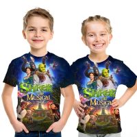 [Tsdopn34gpt]    3D print savior Shrek graphic T-shirt