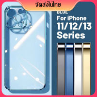 เคสไอโฟน11/12/13/14 Promax Fullเลนส์แก้วเคสโทรศัพท์สำหรับiPhone 14 / 12 / 13 Pro Max 7 8 Plus X XS Max iถุงลมรับแรงกระแทกสำหรับiPhone 11 Pro Maxโปร่งใสเคสป้องกัน