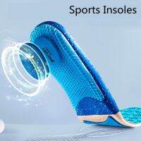 Sports Silicone Insole for Shoes Men Women Arch Support Orthopedic Insoles for Feet Shock-absorbing Baskets Running Shoe Sole Shoes Accessories