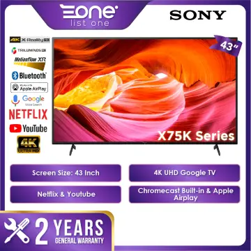 Sony Store Online Malaysia, 43 X75K, 4K Ultra HD, High Dynamic Range  (HDR)