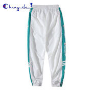 Champion VIP Quần Thường Ngày Áo Len Cặp Đôi Thêu Mũi Đâm Chân Nhỏ Thương