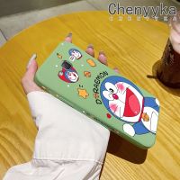 Chenyyyka เคสปลอกสำหรับ Samsung J7 2015 J7แกนกลางลายการ์ตูนโดราเอมอนเคสโทรศัพท์ดีไซน์ใหม่บางแบบสร้างสรรค์ป้องกันขอบสี่เหลี่ยมเคสนิ่มเคสปลอกซิลิโคนเคสกันกระแทก