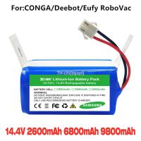 2022 NEW Li-ion Battery 14.4V 5200mAh for Conga Excellence 990 Ecovacs Deebot N79 N79S DN622 Eufy Robovac 11 11S 12 15C 15S 35C （สต็อกสำเร็จรูป） agapi