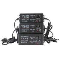 【✱2023 HOT✱】 pingguij อะแดปเตอร์แปลงไฟ Dc 3V-12V 3V-24V 9V-24V ปรับได้ Ac 12 V อเนกประสงค์เปลี่ยนแหล่งจ่ายไฟปลั๊ก24V สำหรับเครื่องชาร์จปลั๊กยุโรปของเรา