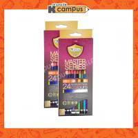 สีไม้ มาสเตอร์อาร์ต ดินสอสี 2 หัว 24 สี รุ่นมาสเตอร์ซีรี่ย์ Premium Grade