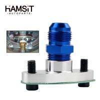 Hamsit 1/2 NPT turbocharger supply oil drain pipe flange adapter female thread joint for T3 T3/T4 T04 GT40 GT55 BB