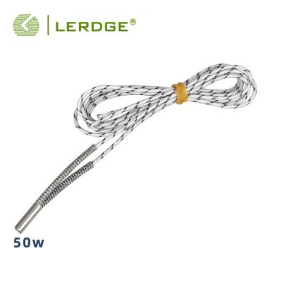 ✾ LERDGE Mendel Heating Tube Reprap 12V 24V 50W Ceramic Cartridge Heater for HotEnd J-Head 6x20mm 3D Printer parts 1M 2M for 1PCS