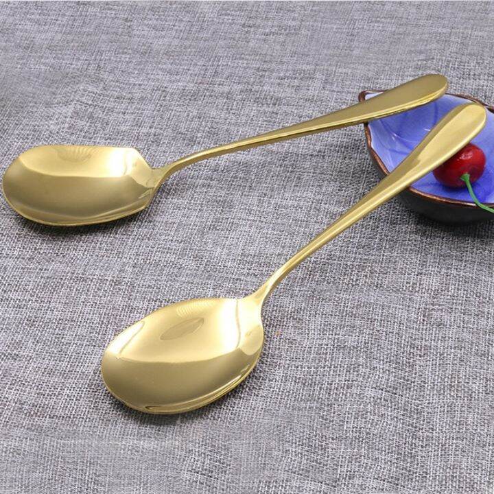 304-stainless-steel-colorful-oversize-serving-spoons-hotel-product-big-rice-spoon-roundless-ice-cream-scoop-salad-spoon-2pcs-set