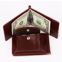 BLEVOLO Wallet Men Short Purses PU Leather Male Clutch Wallets Zero Purse Vintage Mens Money Clips High Quality Coin Wallet Bag