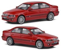 143 Solido E39 M5สีแดง2004 S4310504 Diecast รุ่นรถคอลเลกชัน Limited Edition งานอดิเรก Toys