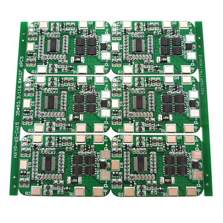 pcbfun-แผ่นป้องกันแบตเตอรี่6s-14a-22-2v-25-2v-สำหรับพีซีบีแผงป้องกันแบตเตอรี่-bms-ลิเธียม18650แผ่นป้องกันวงจรรวม