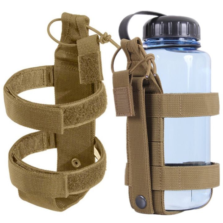 Tactical Molle Water Bottle Pouch Nylon Military Water Bottle Carrier ...