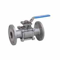 2" Flanged Stainless Steel Ball Valve PN16 Direct Mount  Flanged PN16  Full Bore  Stainless Steel Body