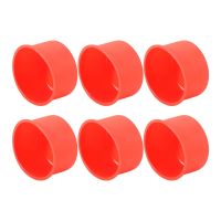 Silicone Mini Cake Molds 4 Inch Round Baking Pan Non-Stick Silicone Baking Mold Bakeware Pan Reusable, Set of 6