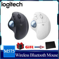 ERGO M575ไร้สาย Trackball เมาส์ตามหลักสรีรศาสตร์5ปุ่มไร้สาย2.4 GHz เม้าส์สำหรับ Office Drawing อุปกรณ์เสริมคอมพิวเตอร์