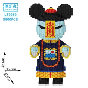 Giảm giá Bearbrick Cương Thi 100  bộ sưu tập nhân vật  BeeCost