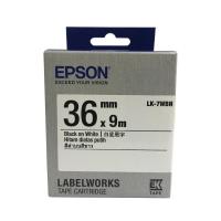 HOME Office 
					เทปพิมพ์อักษร 36 มม. ดำพื้นเทปขาว Epson LK-7WBN
				 อุปกรณ์สำนักงาน