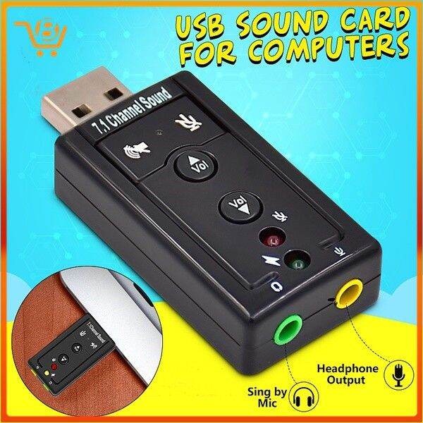 Hot Mini USB 2.0 3D Virtual 12Mbps External 7.1 Channel Audio Sound