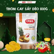 Thơm sấy dẻo muối ớt Ohla túi 100g