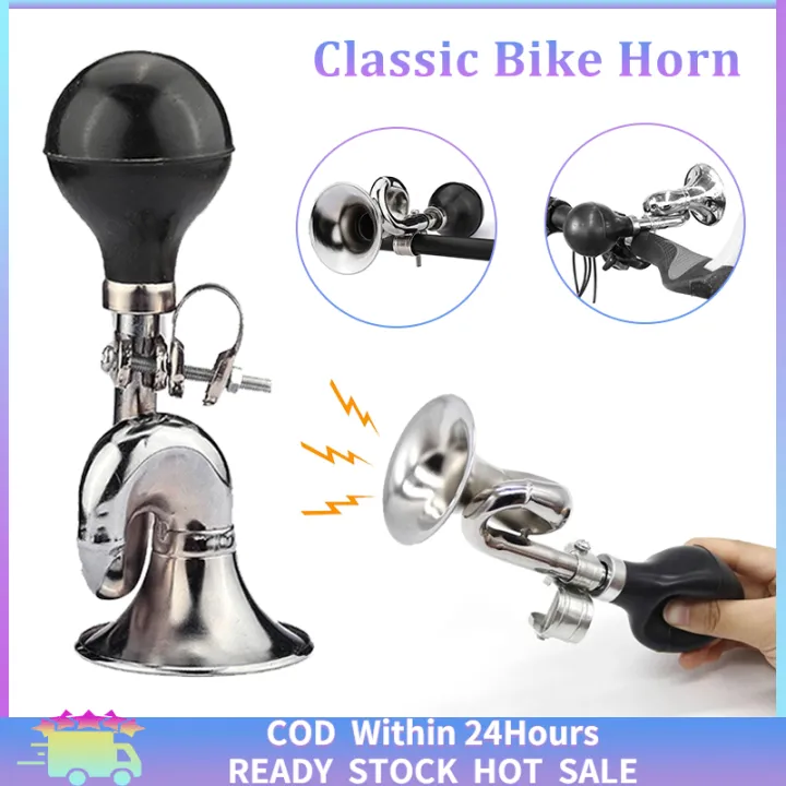 [Fast Delivery] Classic Vintage Bike Horn Snail Air Horn Retro Clown