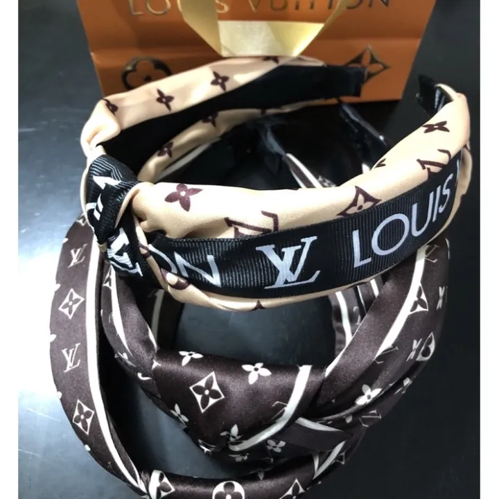 lv headband with paper bag Lazada PH