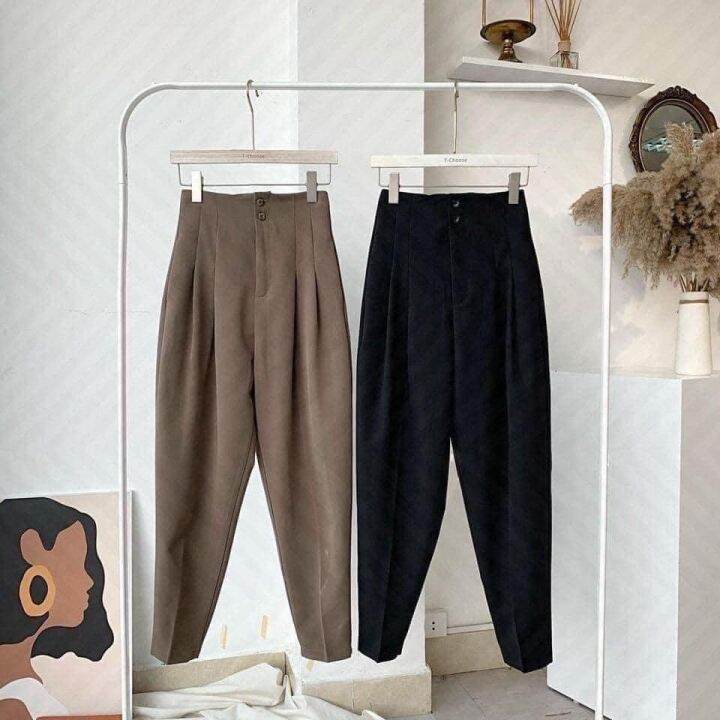 baggy-pants-with-2-buttons-of-beautiful-quality-fabric-code-457