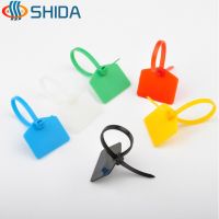 500PCS/L 4*150MM Plastic Nylon Wire Organizer Cable Ties with Marker  Zip Ties with Cable Label Tag for Computer Wire Management Cable Management