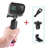 ทุ่นลอยน้ำลอยน้ำที่ยึดที่จับ X3 Insta360มือจับสำหรับลอยน้ำได้สำหรับกล้อง Gopro Hero 11 Mini DJI Action 3