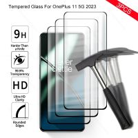 ■✘◎ 3PCS 9D Curved Tempered Glass For OnePlus 11 OnePlus11 5G 2023 PBH110 6.7 quot; Protective Glass On One Plus 11 Screen Protector Film