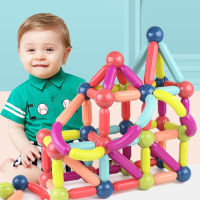 New Magnetic Constructor Block Designer Set Magnet Stick Rod Building Blocks Kids Montessori Educational Toys For Children Gifts