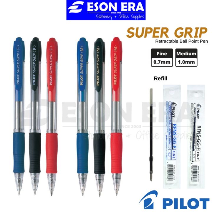 Pilot Super Grip Ball Point Pen Fine 0.7 mm