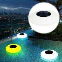 ✜ Outdoor Romantic Party Decor Colorful Solar Powered Waterproof Inflatable Floating LED Night Light Yard Garden Pool Pond Lamp