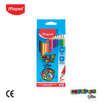 Maped (มาเพ็ด) สีไม้ 12 สี COLORPEPS สีไม้ด้ามสามเหลี่ยม รหัส CO/832062