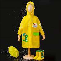 Cheerful Mario Children Rain Gear Raincoat Cartoon Kids Rainproof EVA Rain Coat Poncho