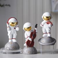 Modern home decoration accessories Astronaut Musician Figurine Character Statues Room Decor Office Desk resin Ornaments Gifts