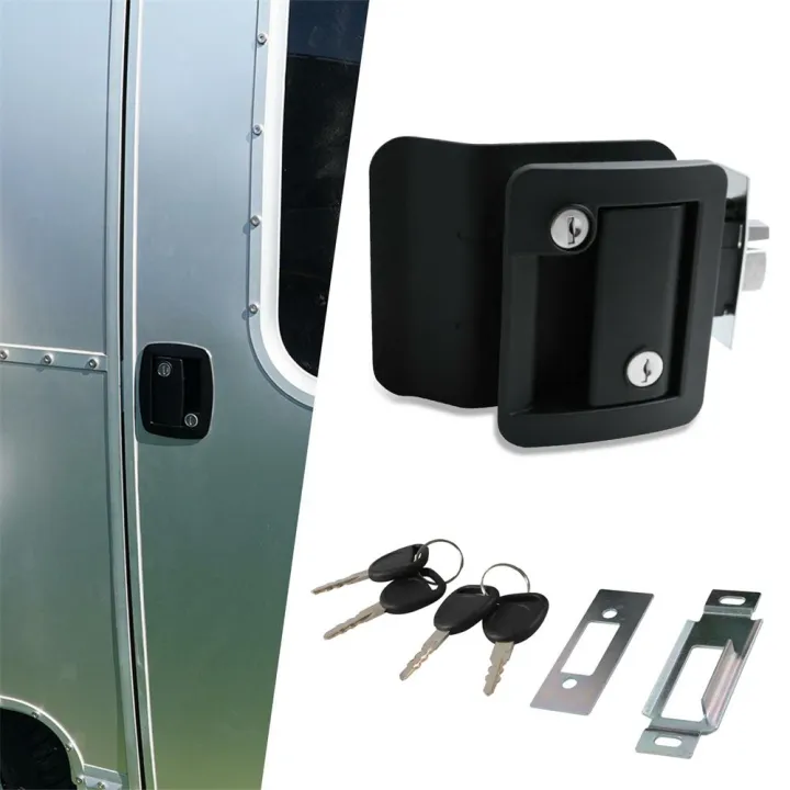 BMKOR Trailer Latch Travel W/deadbolt Camper Knob Door Latch Handle