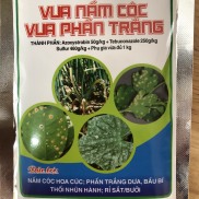 Vua Nấm Cóc, Vua Phấn Trắng 25g Nấm cóc hoc cúc, phấn trắng dưa, bầu bí