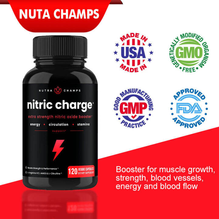 Nitric oxide supplements containing Larginine, citrulline malate, AAKG