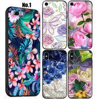 31VZ luxury flower art อ่อนนุ่ม High Quality ซิลิโคน TPU Phone เคสโทรศัพท์ ปก หรับ iPhone 7 8 11 12 13 14 Pro XS Max SE X XR Plus SE