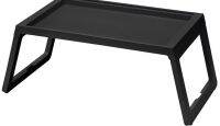 KLIPSK Bed tray, black (คลิปสก์ ถาดวางอาหารบนเตียง, สีดำ)