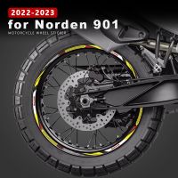 Motorcycle Wheel Sticker Waterproof Rim Decal Stripe Norden 901 2023 Accessories For Husqvarna Norden 901 2022 Motorbike Part